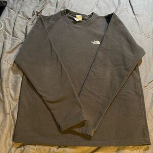THE NORTH FACE MENS GREY LONG SLEEVE